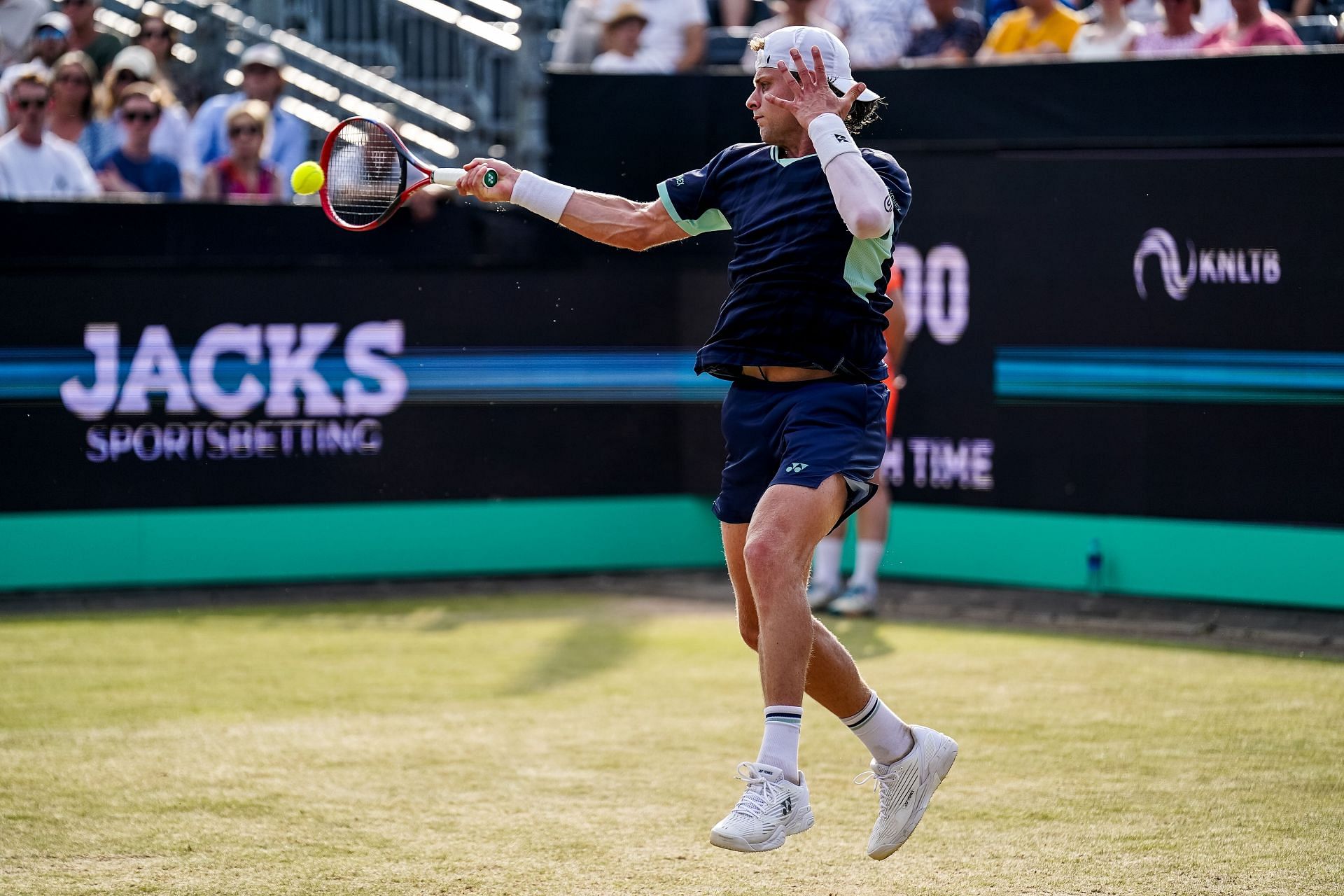 Zizou Bergs at the Libema Open 2025. (Photo: Getty)